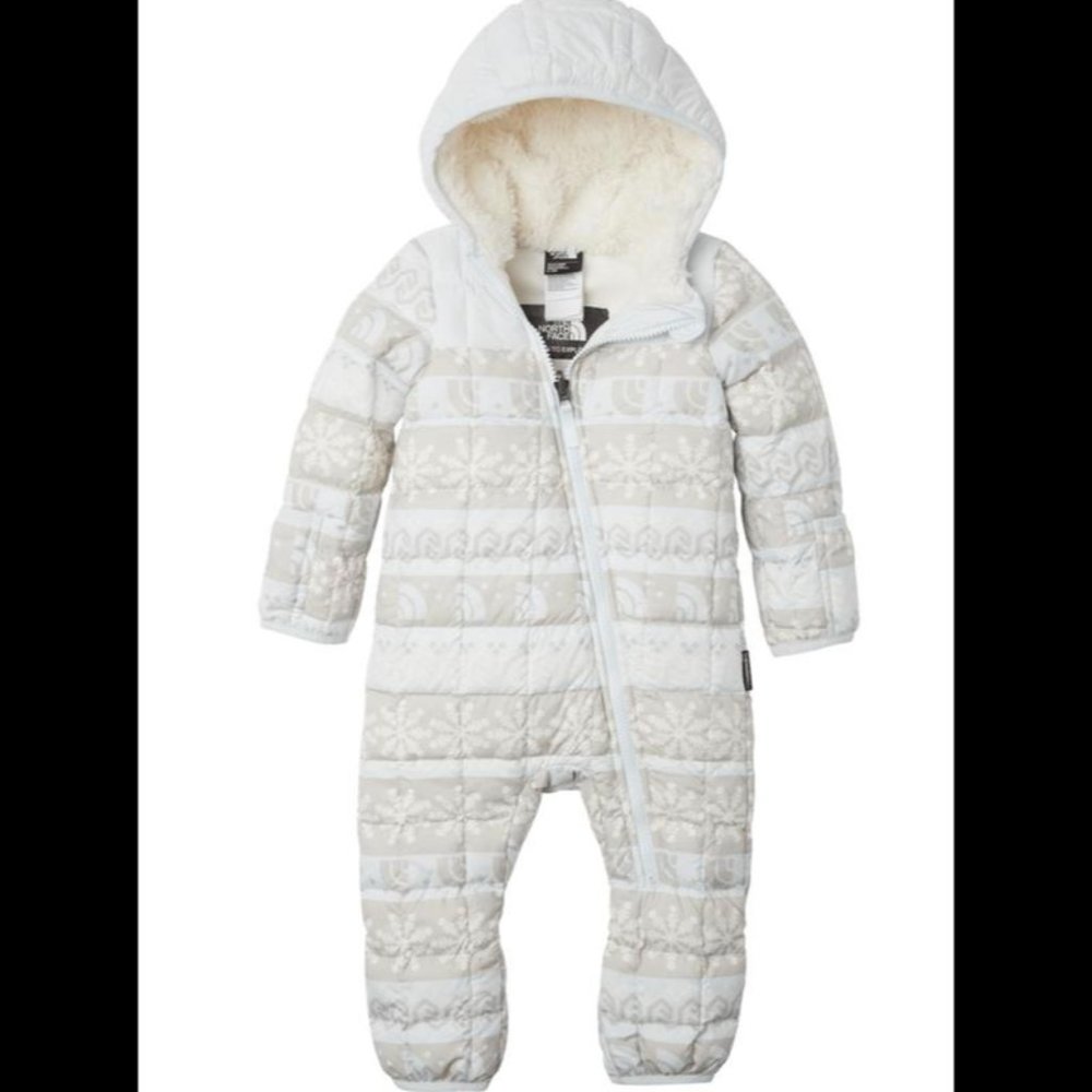 The North Face Baby Thermoball Snowsuit Bunting Ice Fair Isle Print 12-18 Months